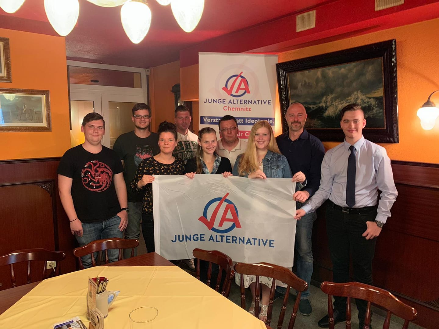 Stammtisch der Jungen Alternative – Gelungener Abend