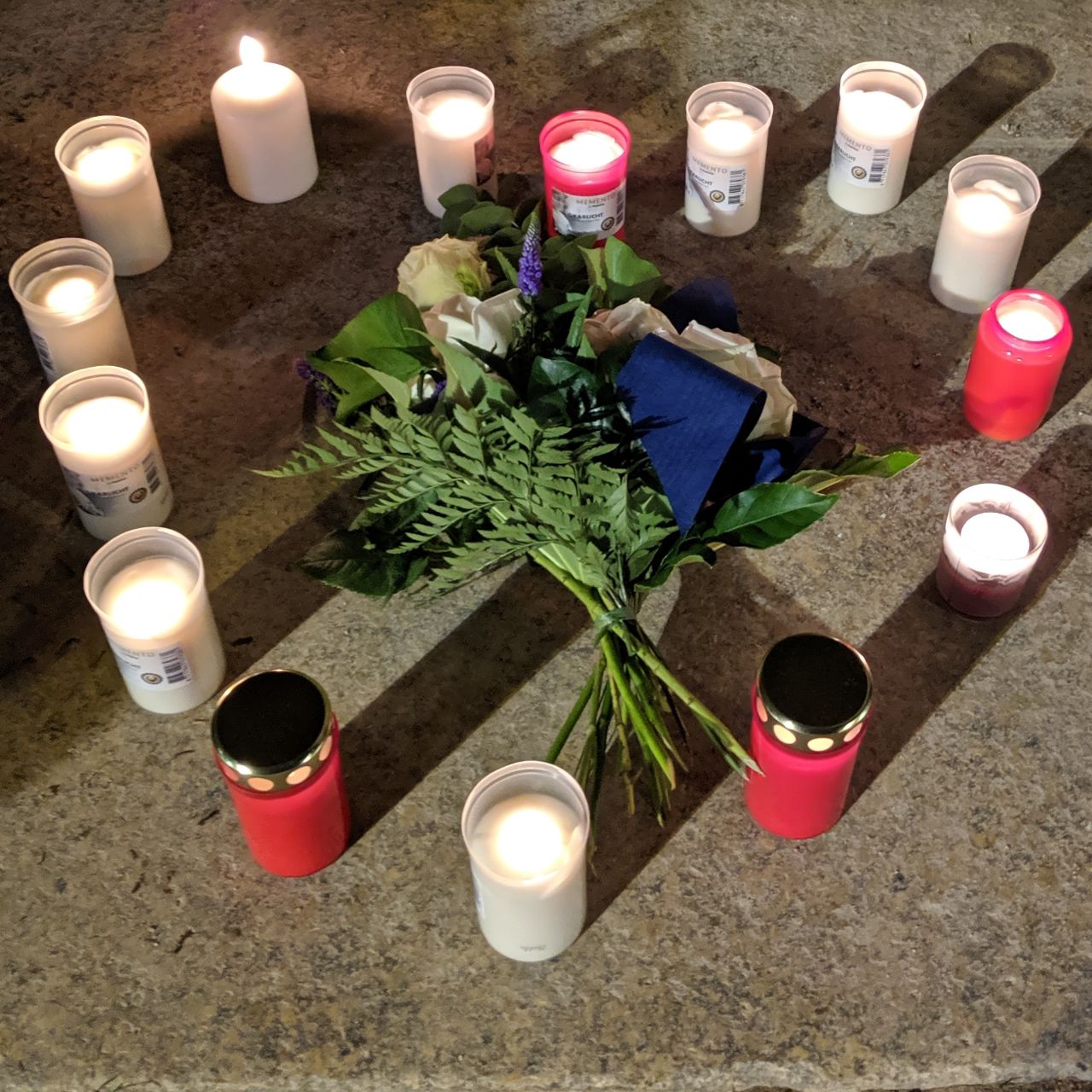 Gedenken an die Opfer in Wien