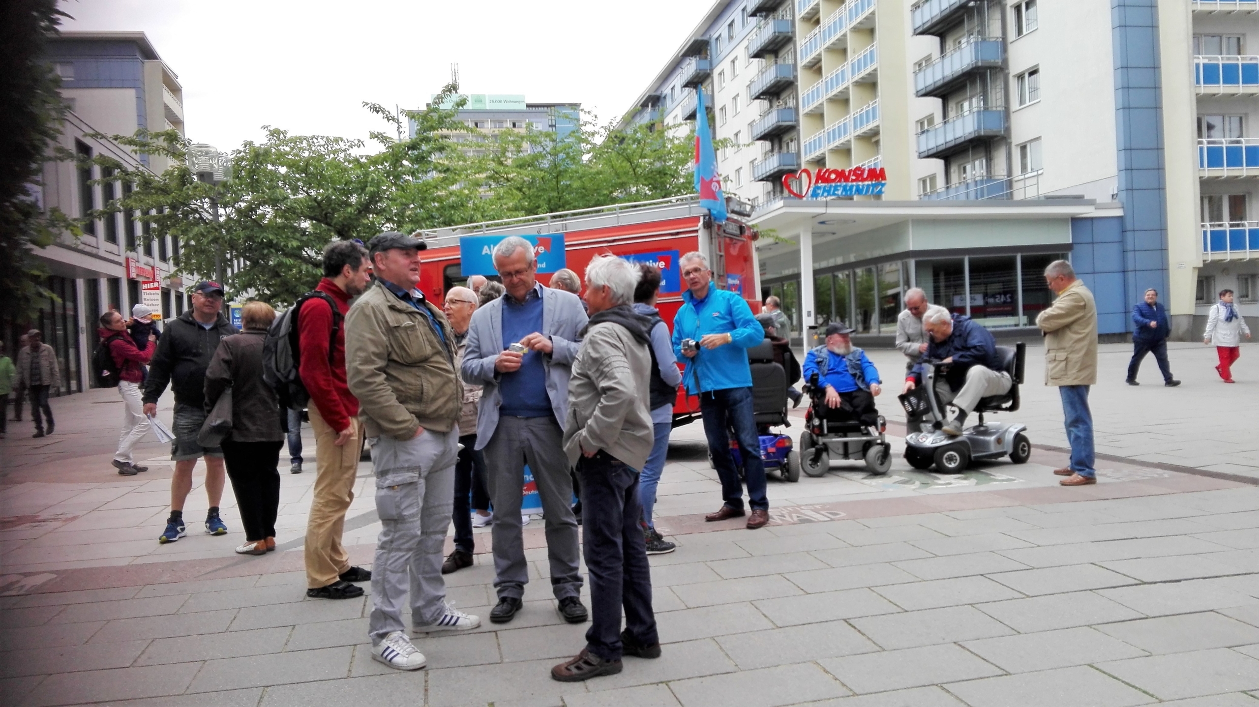 Maifeiertag 2018 in Chemnitz