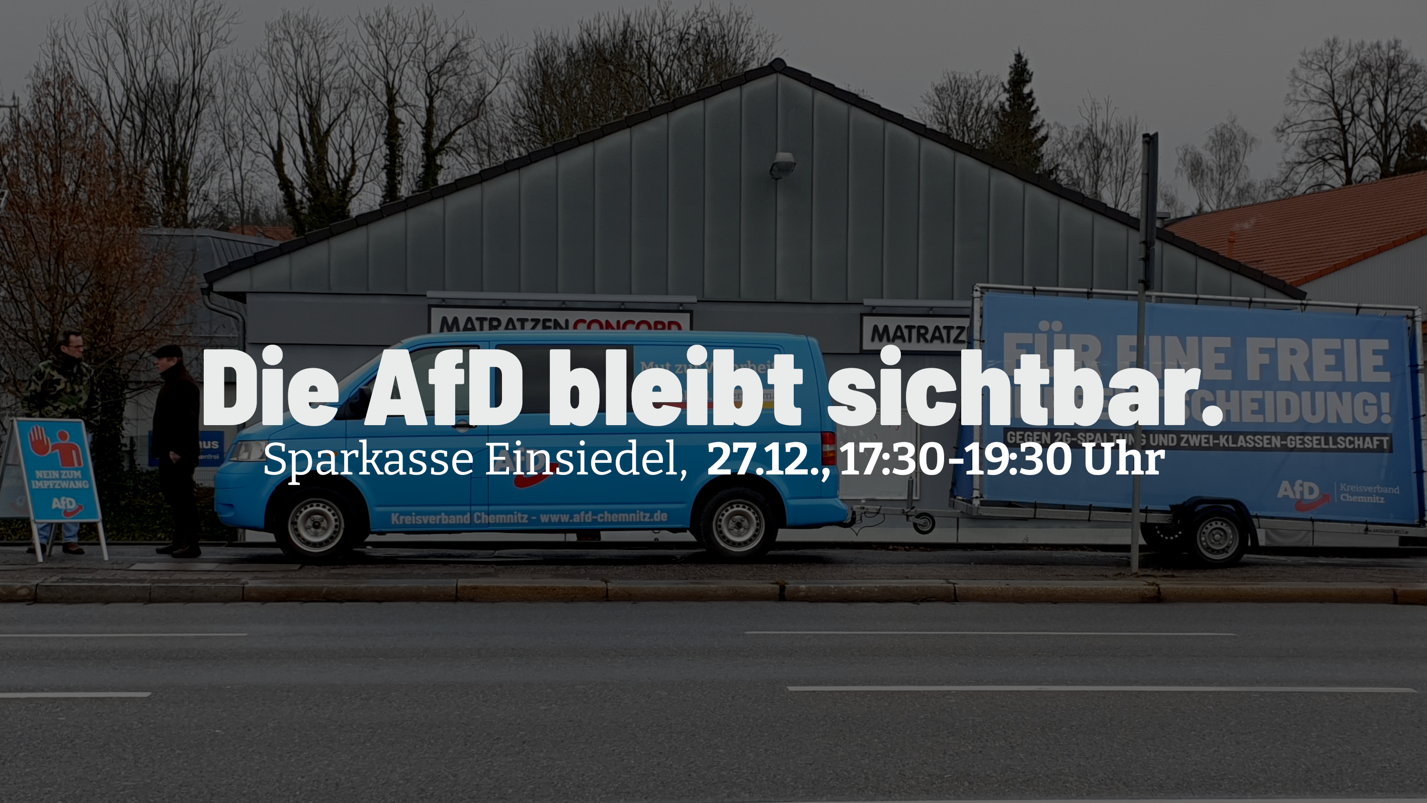 Wir bleiben sichtbar