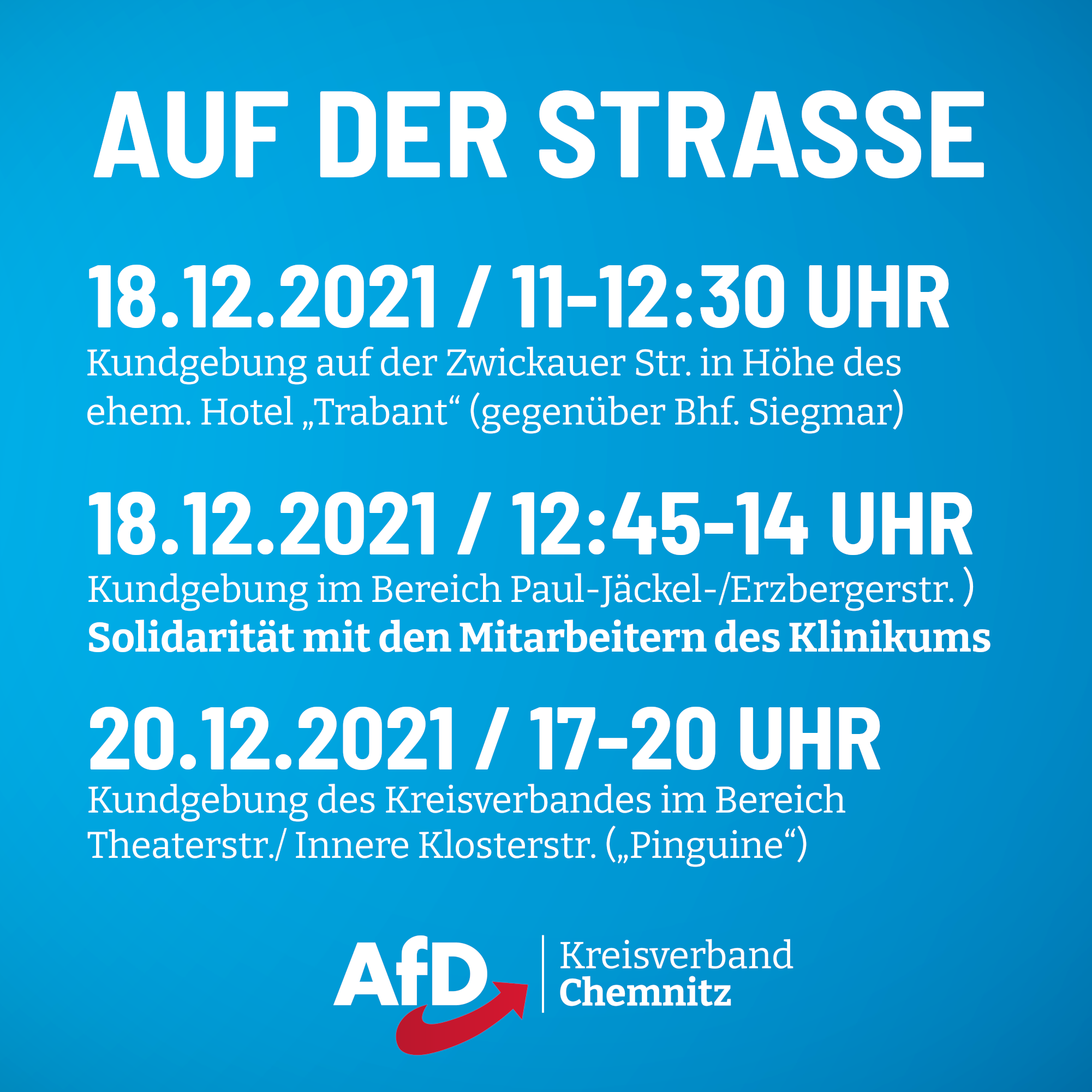 AUF DER STRASSE