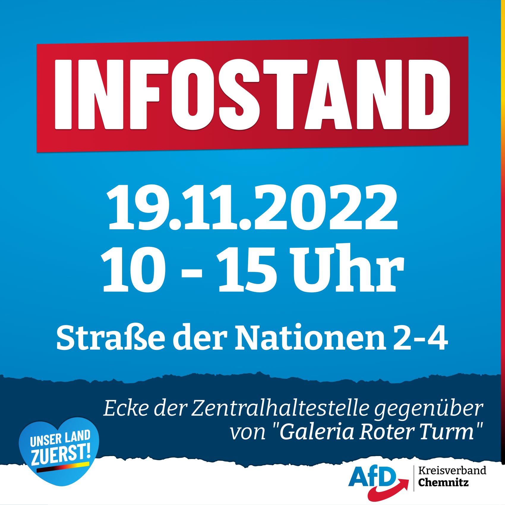 Infostand 19.11.2022