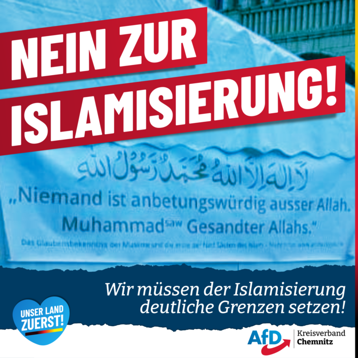 Nein zur Islamisierung!