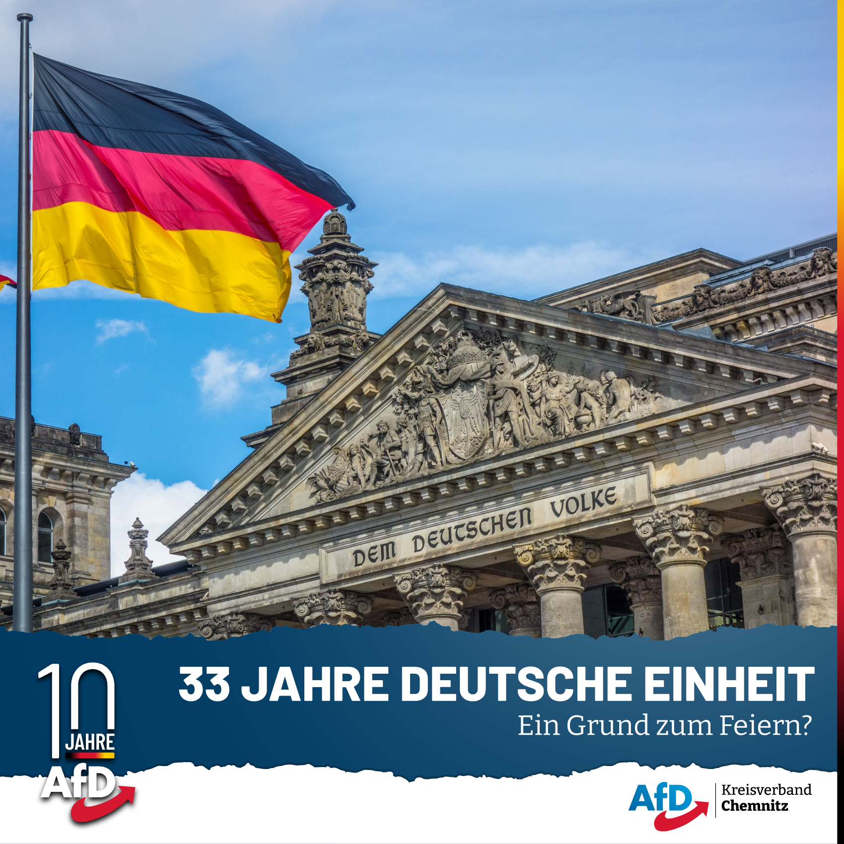 33 Jahre Deutsche Einheit