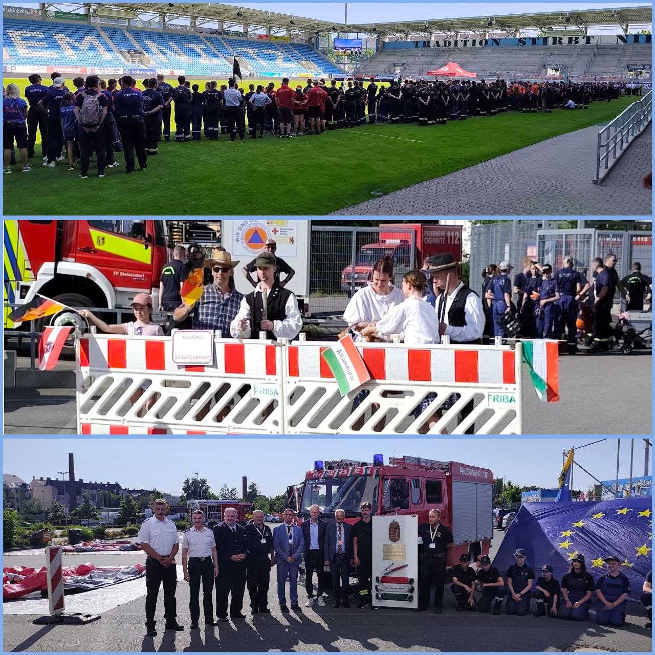 Fire Cup Chemnitz & Fahrzeugübergabe an die Feuerwehr aus Bélapátfalva